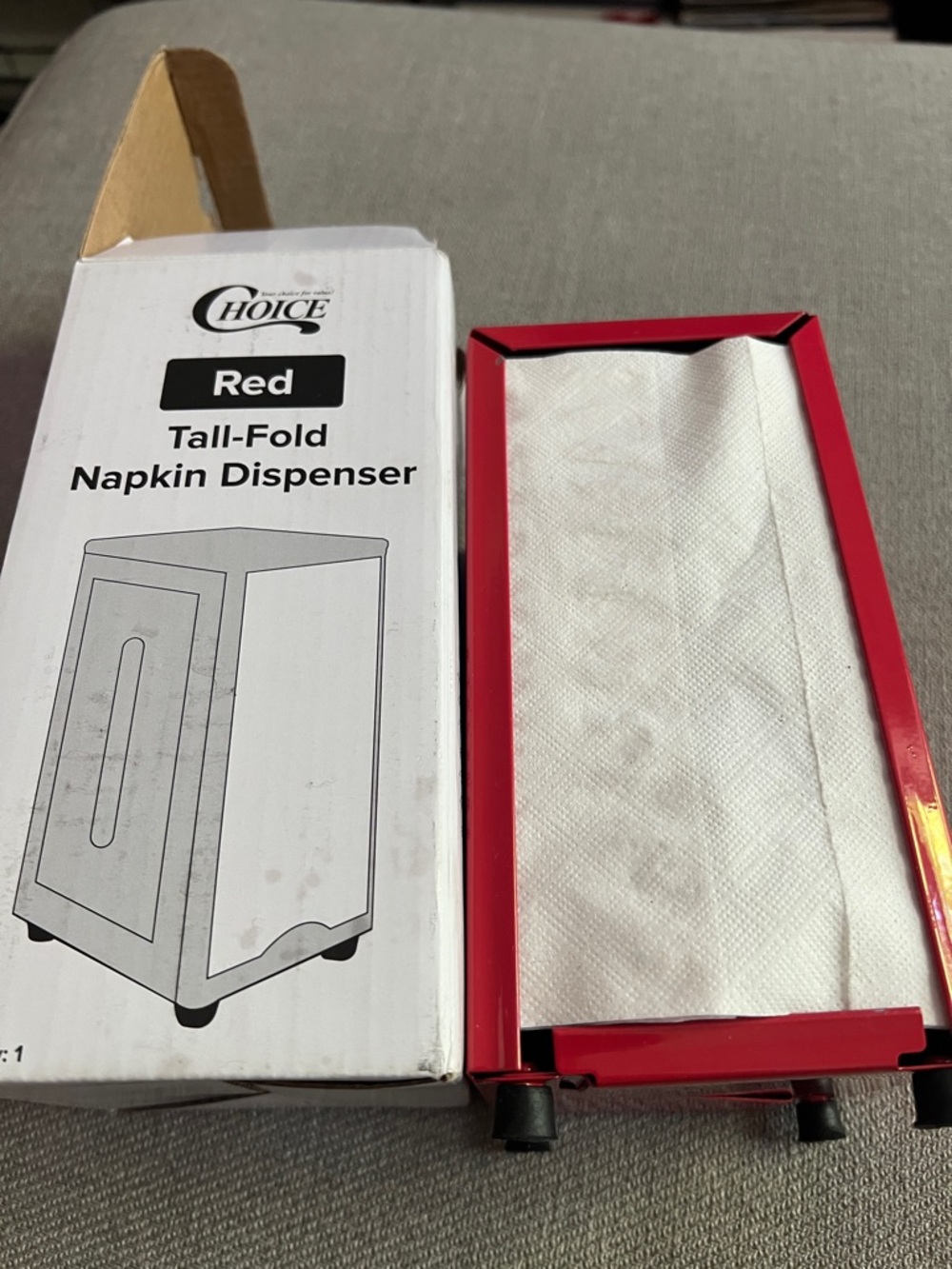 Retro Red Metal Diner Napkin Dispenser- Choices